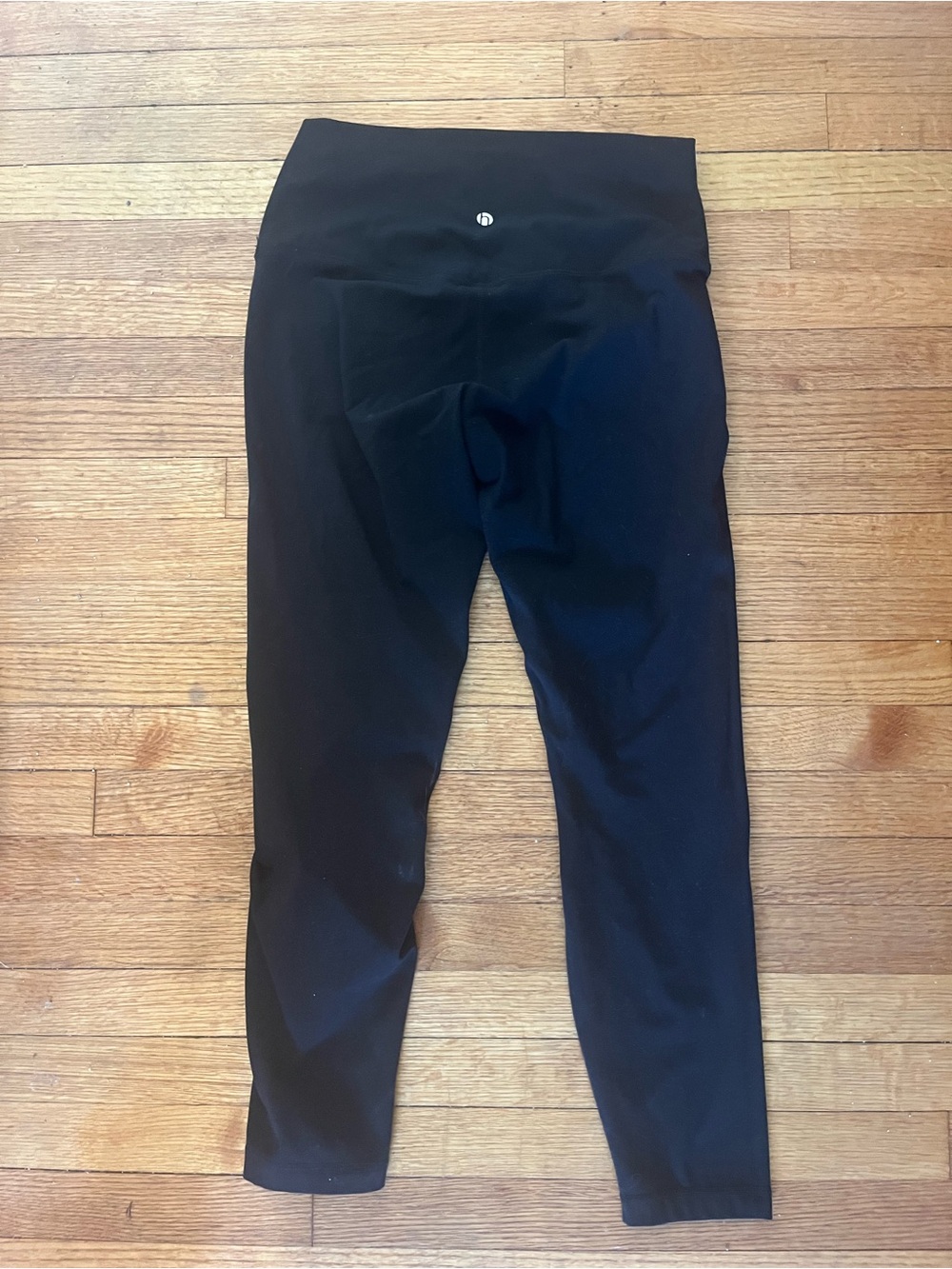 🖤 HeyNuts Black High-Waisted Leggings – Women’s Large (12)
